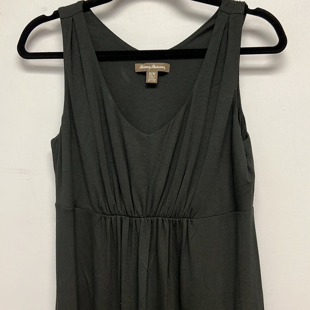 Tommy Bahama Black Midi Dress - Picture 2 of 7